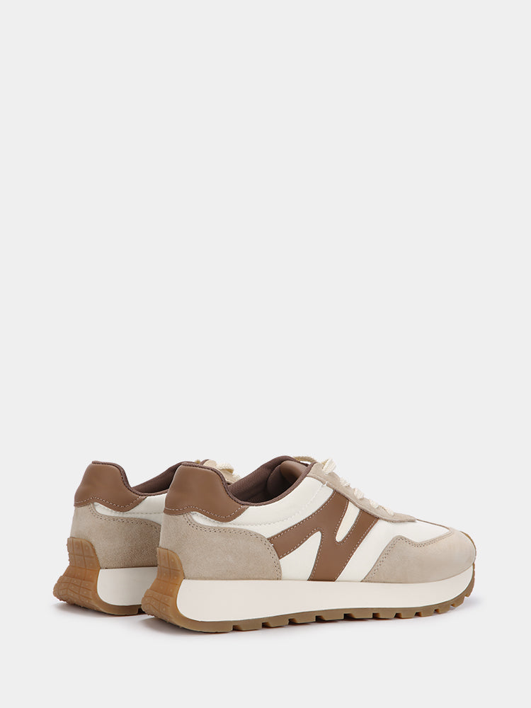 Terra Trek Women Walking Shoes Beige