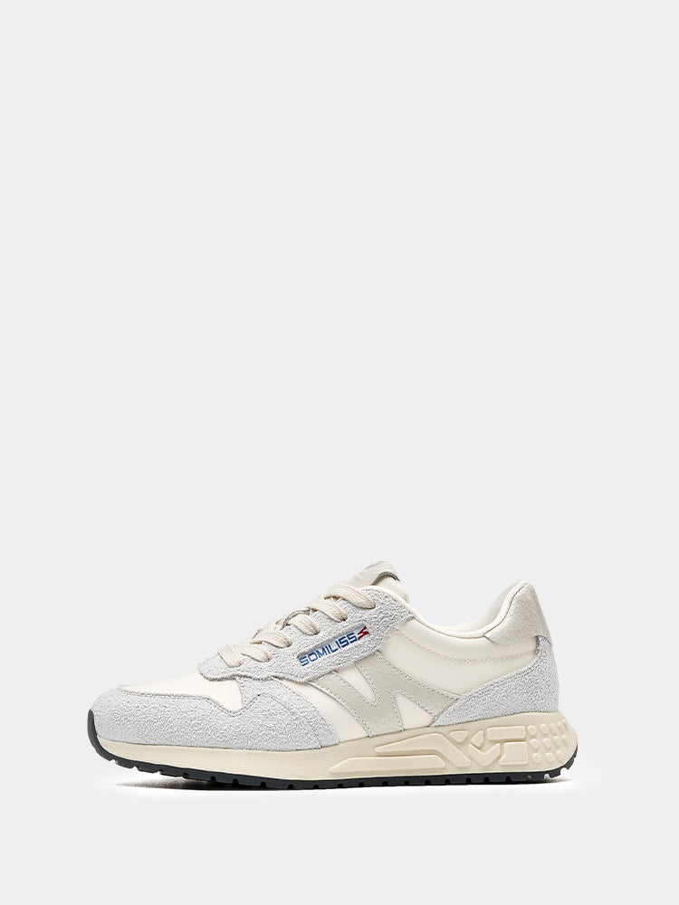 Retro Classic Casual Women's Fashion Sneakers White Multi