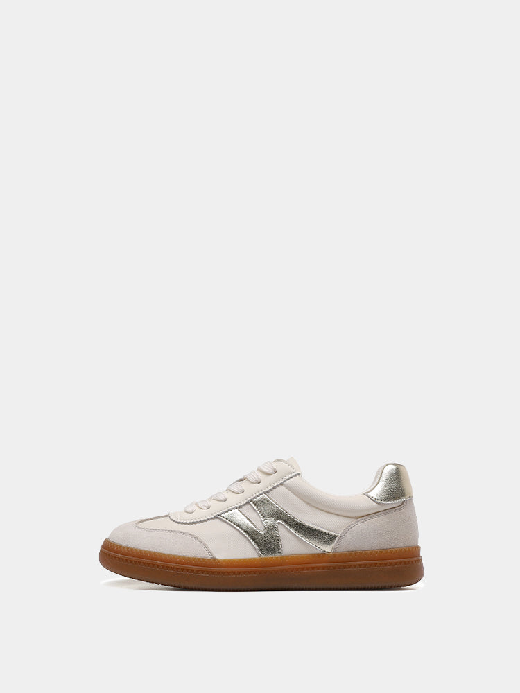 CloudFlex Women Fashion Sneakers Gold