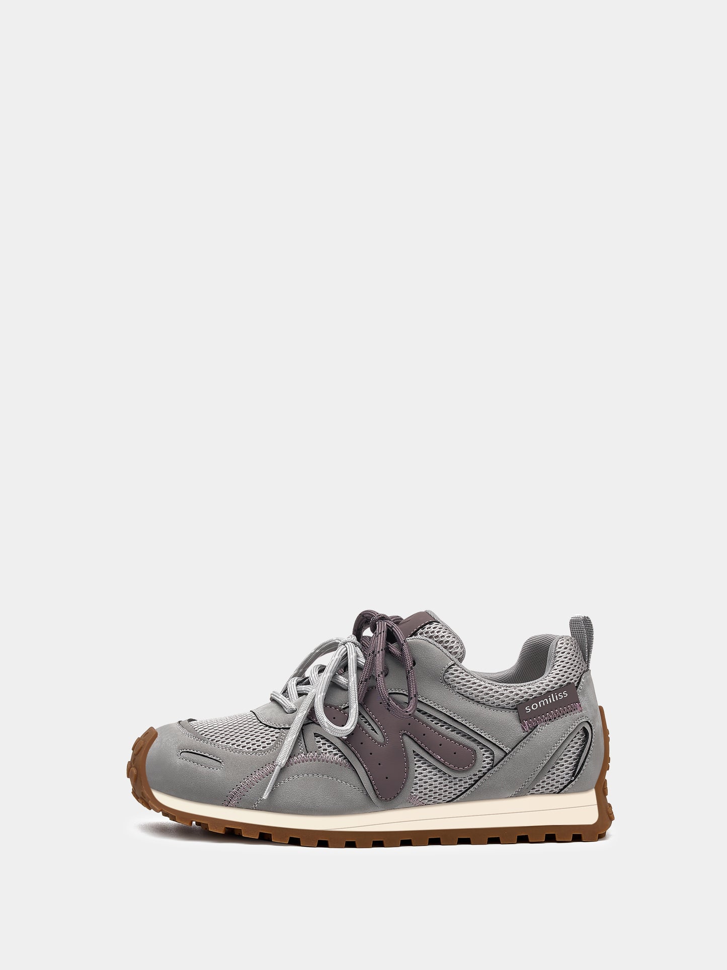 Women's Wide Toe Box Shoes with Arch Support Grey