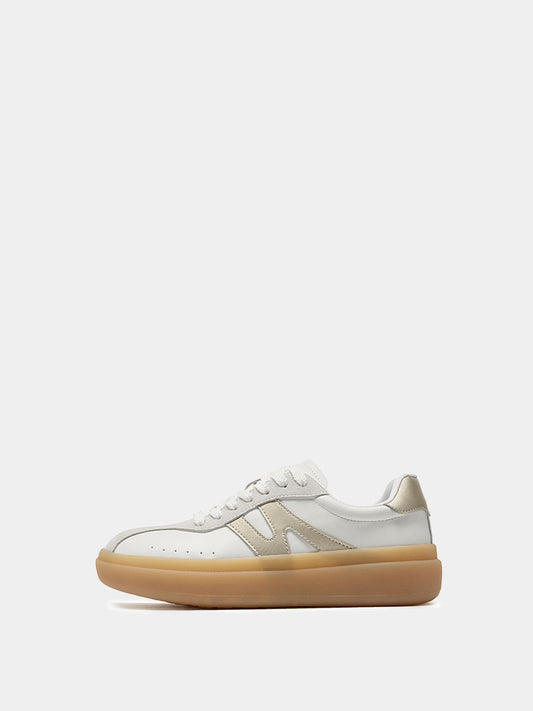 CloudCush Women Fashion Sneakers Gold