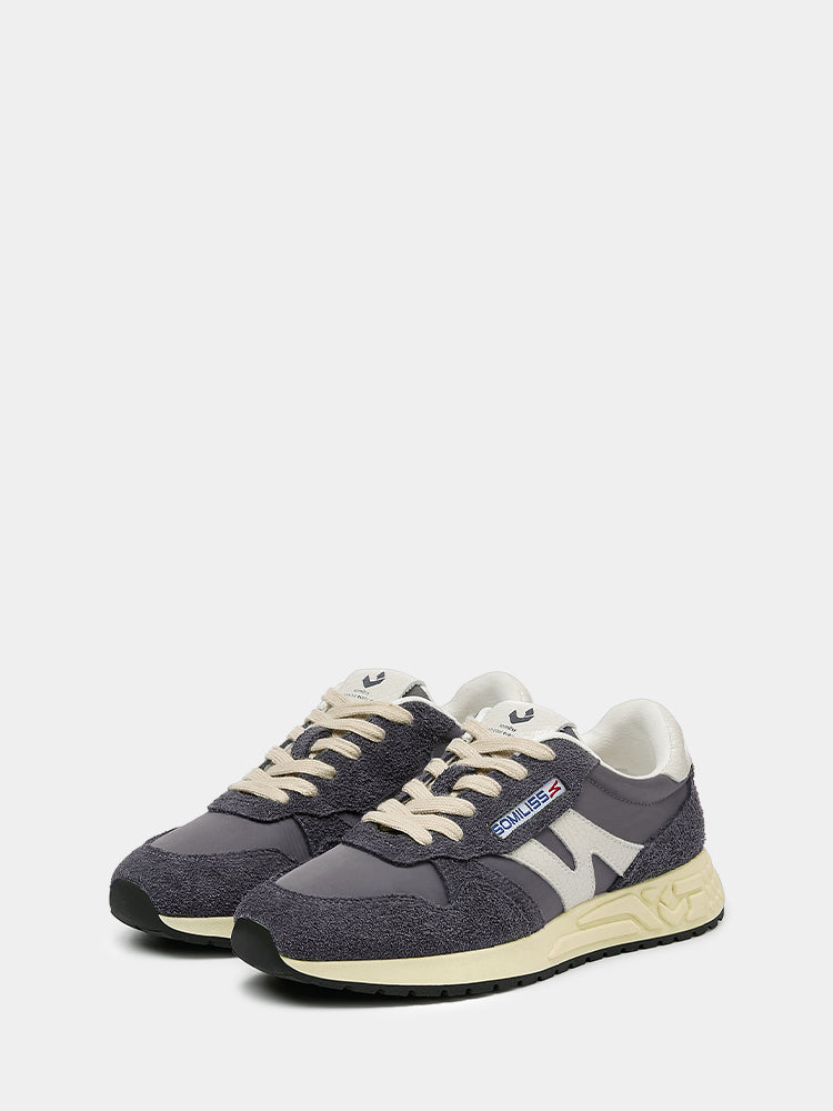 Retro Classic Casual Women's Fashion Sneakers Dusty Navy Suede