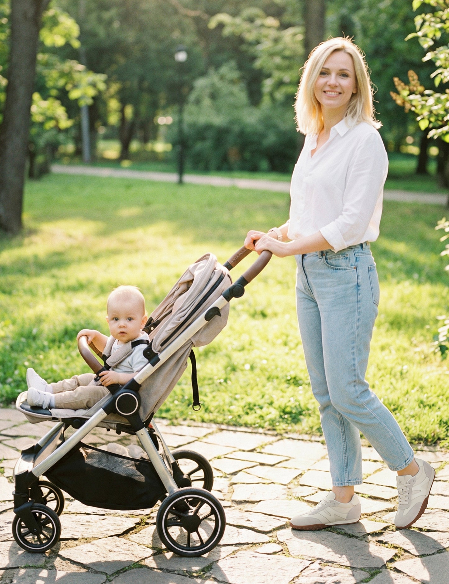 Retro Casual Women's Fashion Sneakers Gray/White