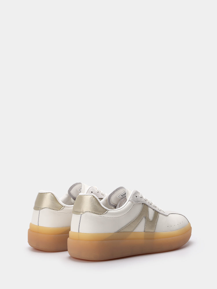 CloudCush Women Fashion Sneakers Gold