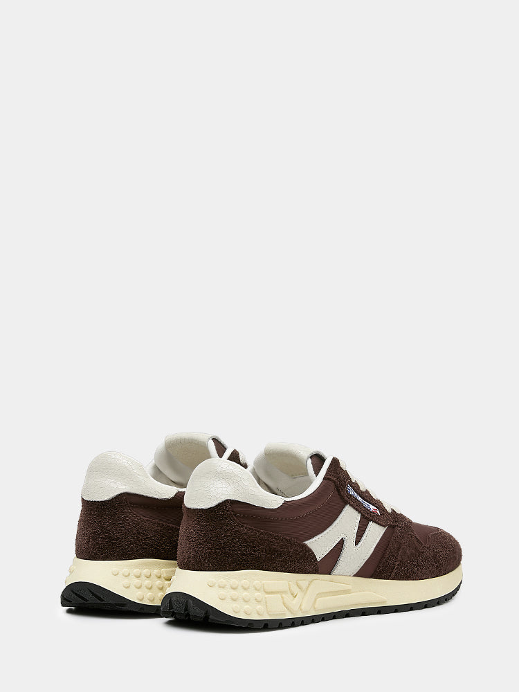 Retro Classic Casual Women's Fashion Sneakers Dark Brown Suede