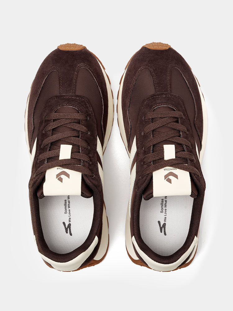 Terra Trek Women Walking Shoes Dark Brown