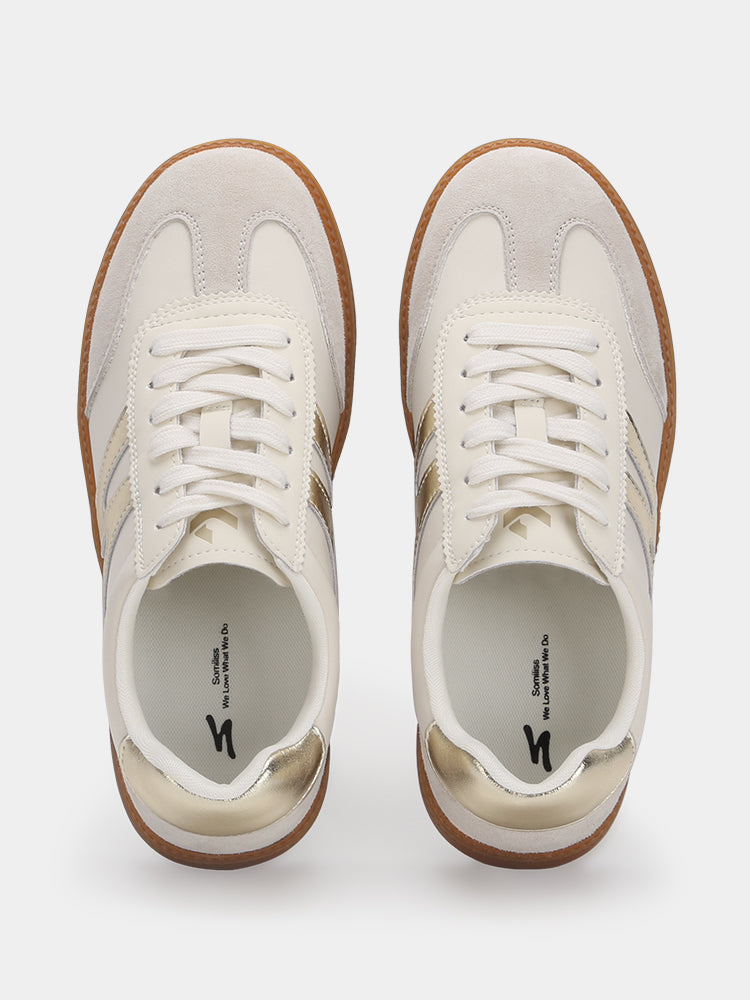 CloudFlex Women Fashion Sneakers Gold