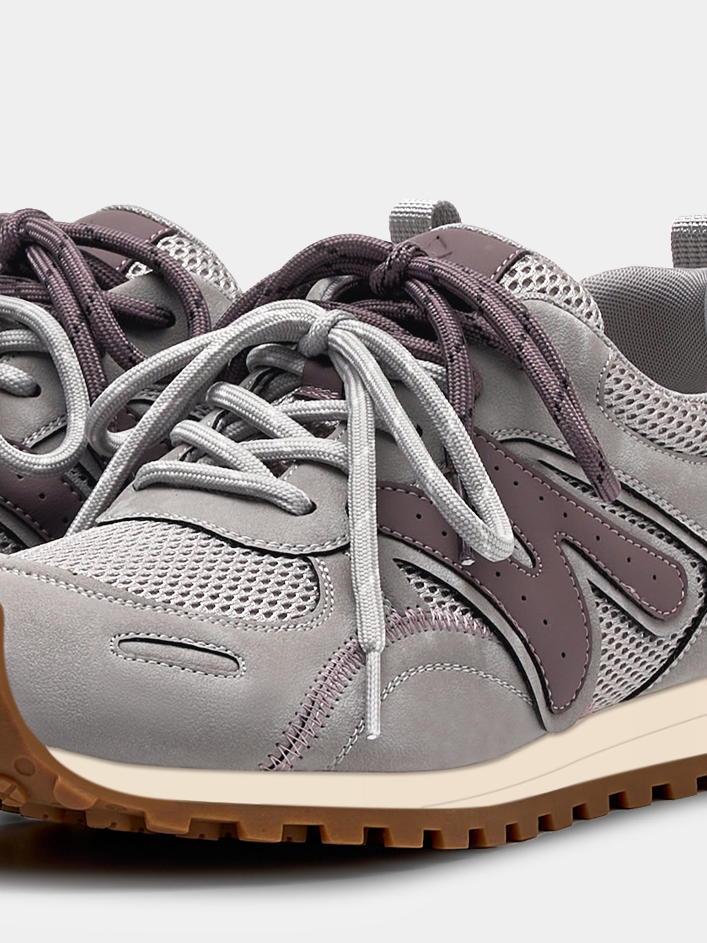 Women's Wide Toe Box Shoes with Arch Support Grey